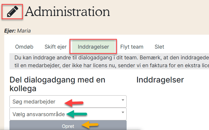 Se APV-inddragelser