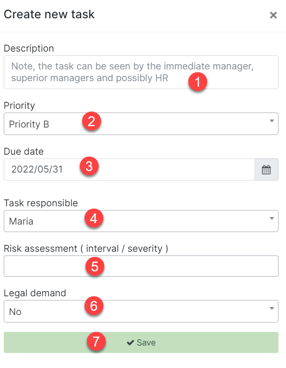 WPA create a task
