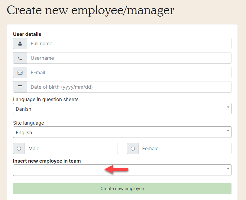 Create manager 2
