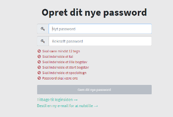 Create password