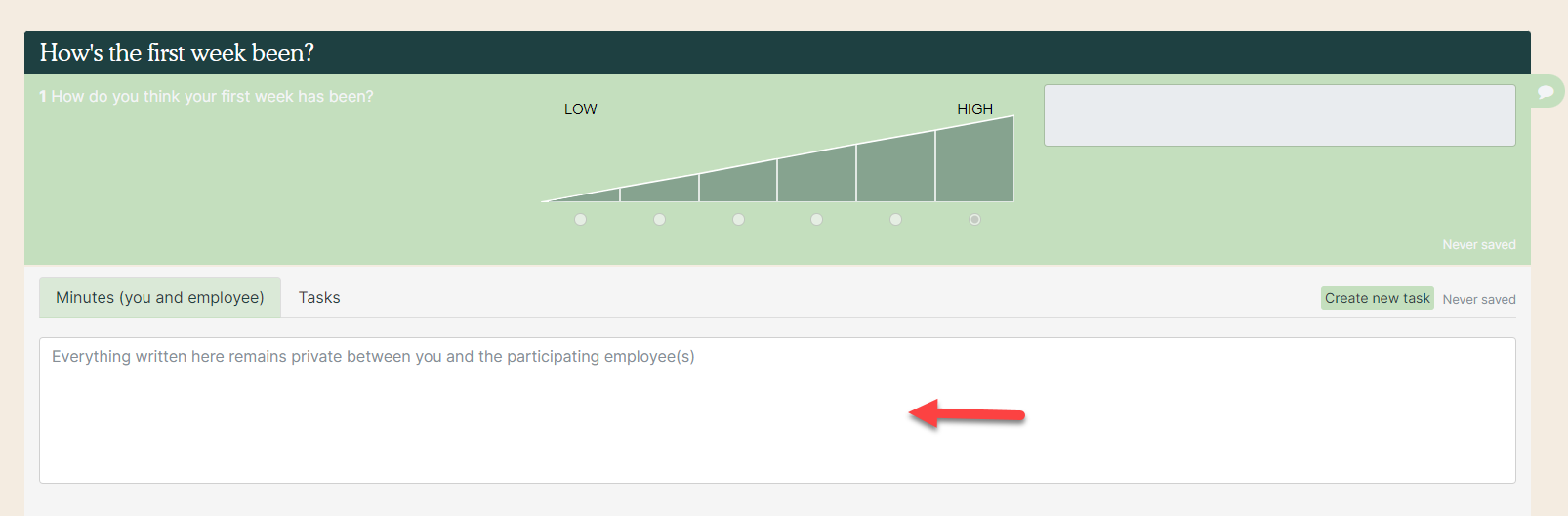 onboarding minute