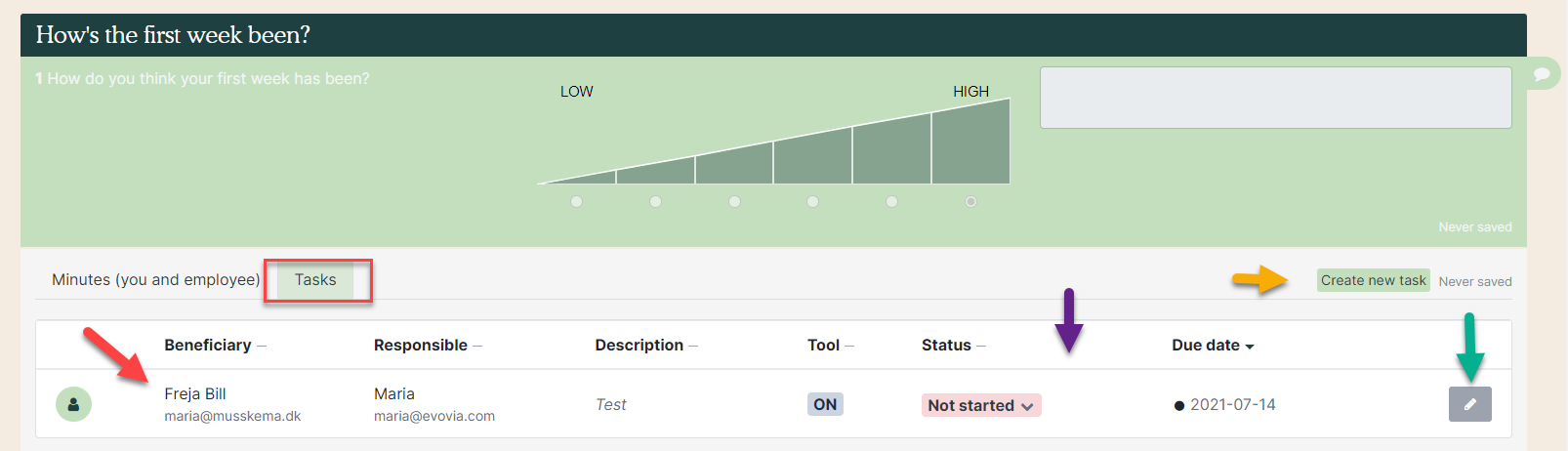 onboarding tasks