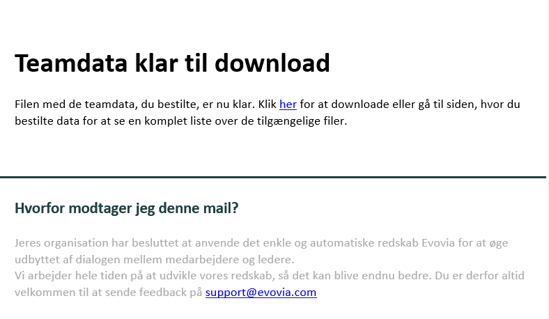 Mail med APV-data